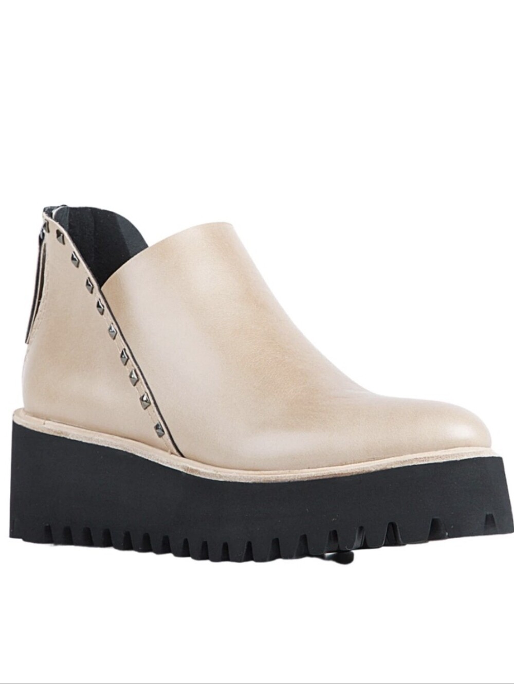 NWOB Just Black Ankle Wedge Boots